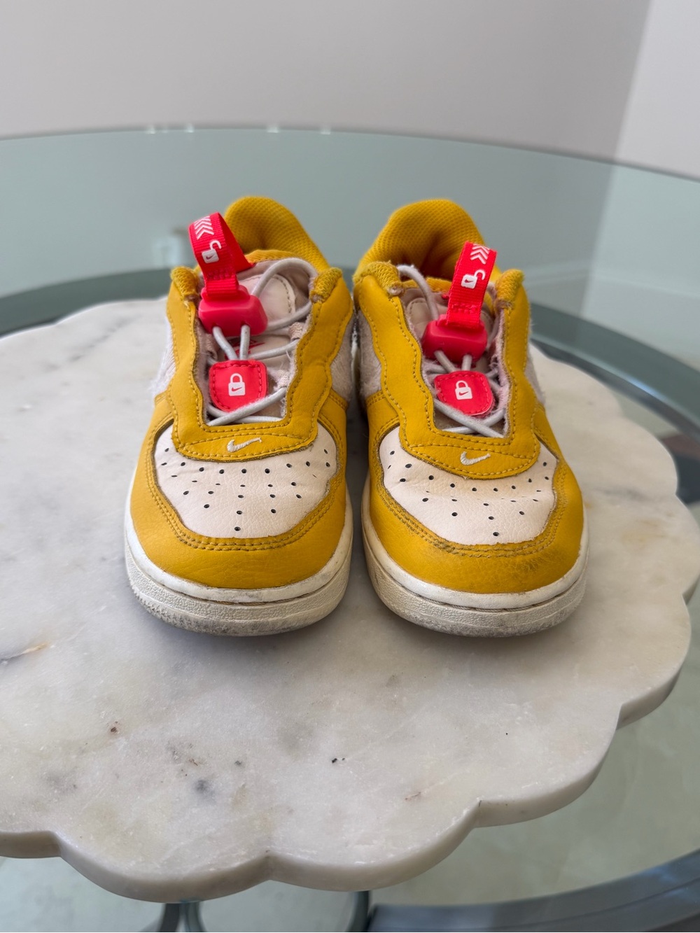 Nike Kids Air Force 1 Toggle Yellow